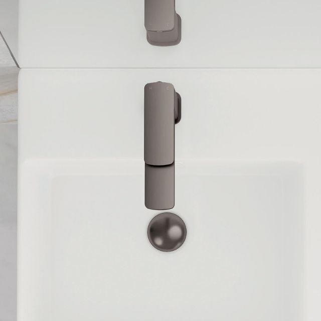 Lifestyle 2 Fienza Tono Basin Mixer Gun Metal 233103GM - The Blue Space