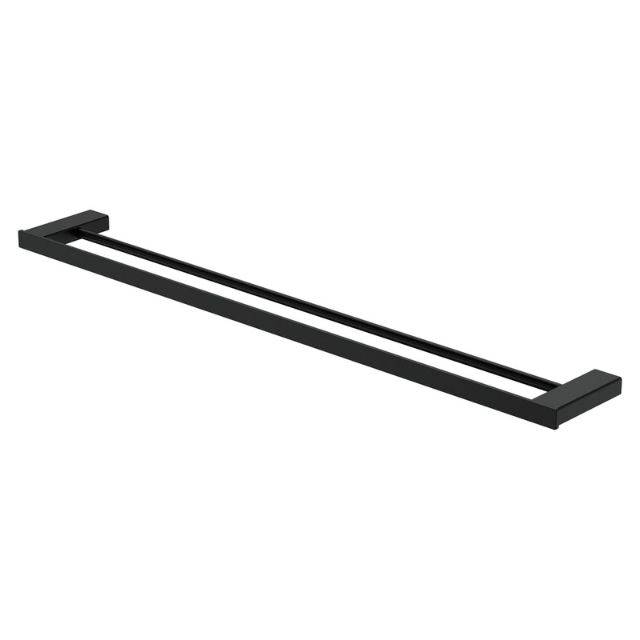 Fienza Tono Double Towel Rail 810mm Matte Black