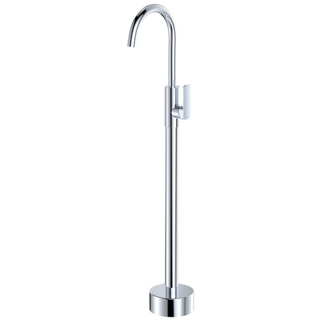 Fienza Tono Floor Mounted Basin/Bath Mixer Chrome 233112-LF - The Blue Space