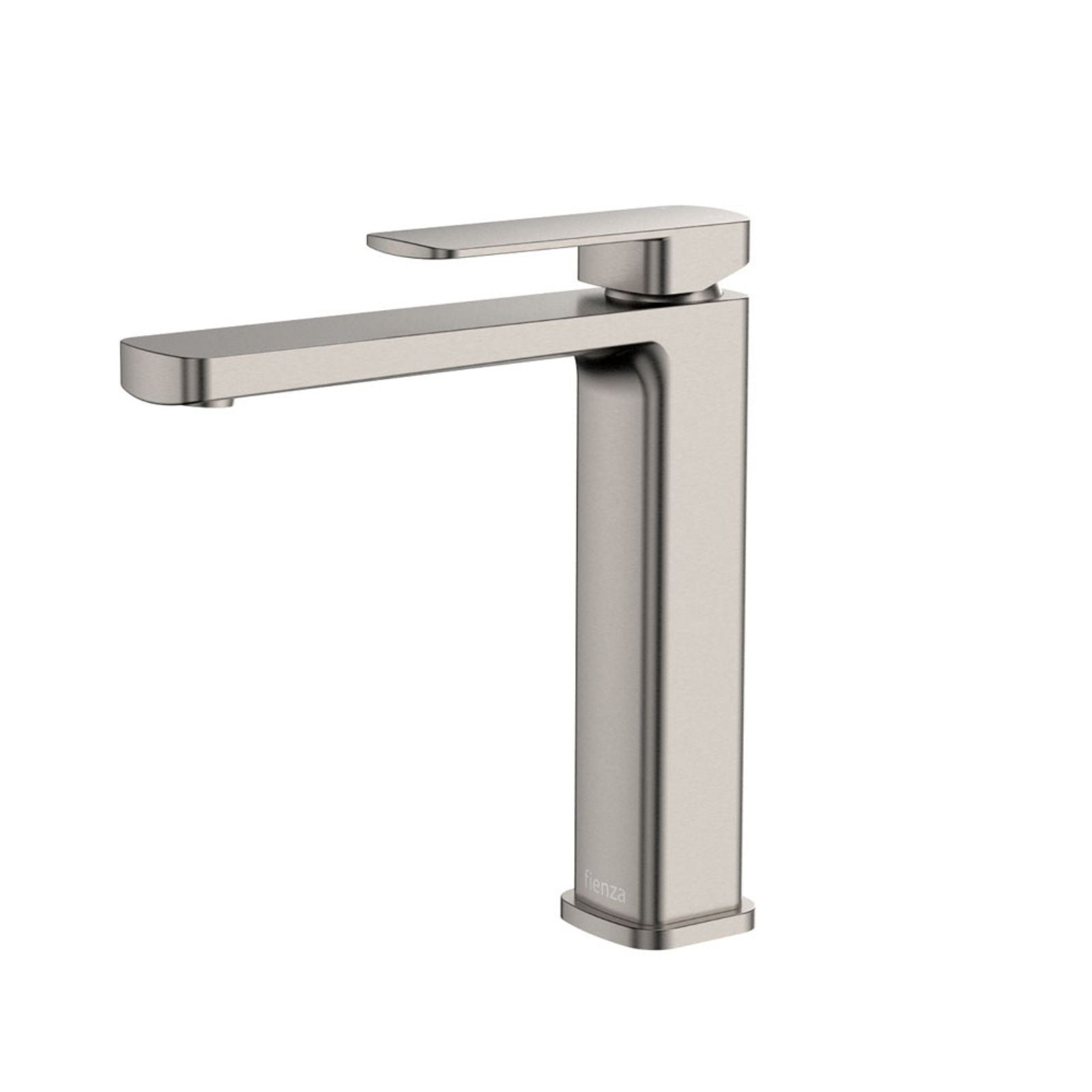 Fienza Tono Medium Basin Mixer Brushed Nickel 233110BN-LF - The Blue Space