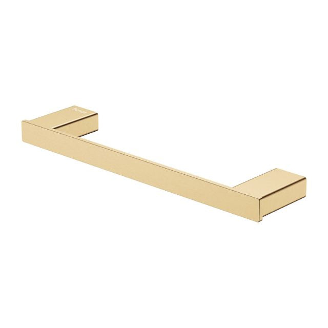 Fienza Tono Single Hand Towel Rail 300mm Urban Brass