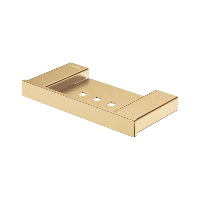 Fienza Tono Soap Shelf 190mm Urban Brass 85106UB - The Blue Space