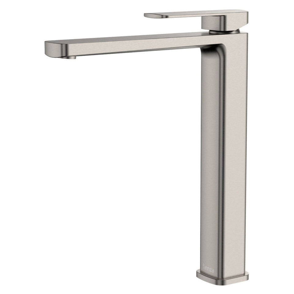 Fienza Tono Tall Basin Mixer Brushed Nickel