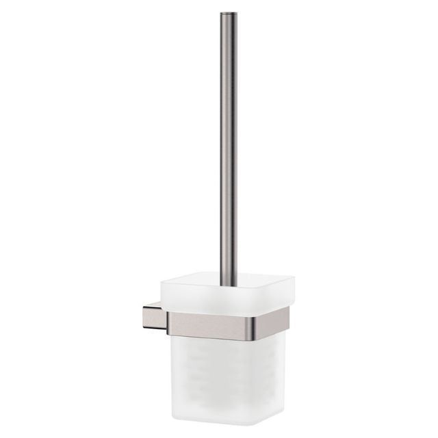 Fienza Tono Toilet Brush And Holder Brushed Nickel