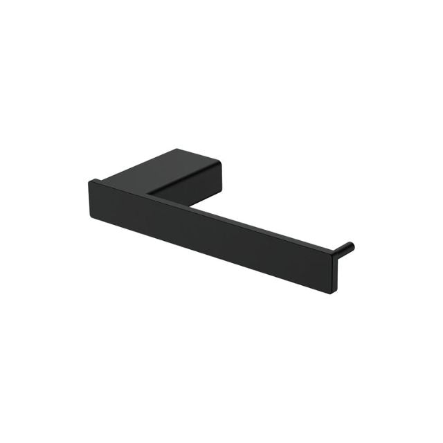Fienza Tono Toilet Roll Holder 165mm Matte Black 85103MB - The Blue Space
