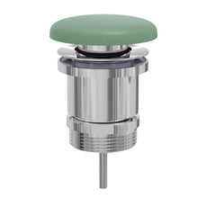 Fienza Universal Pop-Up / Pull-Out Basin Waste Sage Concrete WAS72SG - The Blue Space