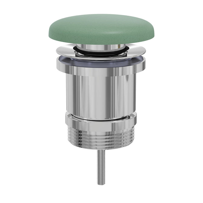 Fienza Universal Pop-Up / Pull-Out Basin Waste Sage Concrete WAS72SG - The Blue Space