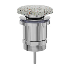 Fienza Universal Pop-Up / Pull-Out Basin Waste Terrazzo Concrete WAS72TZ - The Blue Space