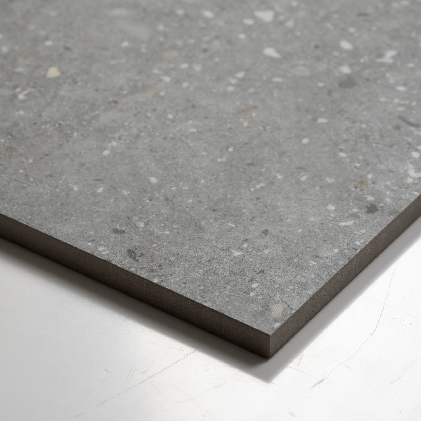 Oblique Frankie Light Grey Matte Porcelain Tile P3 300 x 300mm FRAPEM1 - The Blue Space