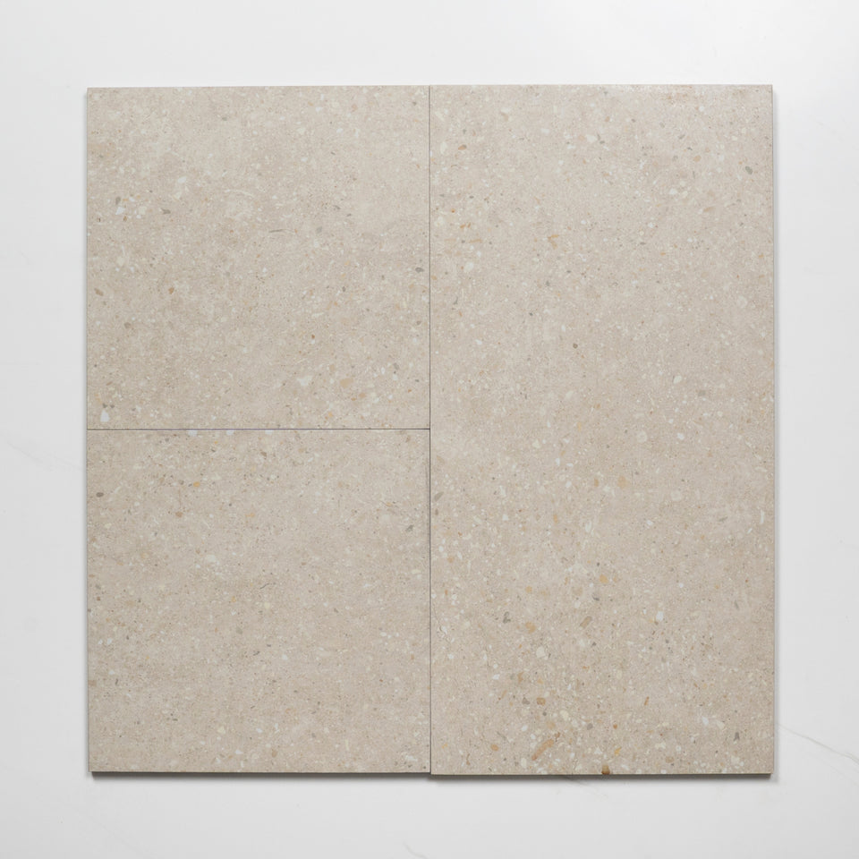 Frankie Vanilla Matte Porcelain Tile P3 300 x 300mm