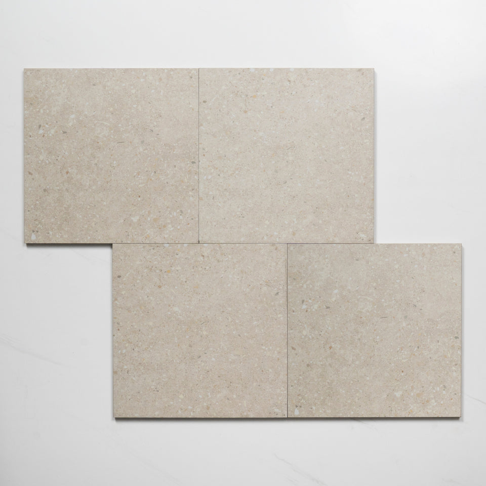 Frankie Vanilla Matte Porcelain Tile P3 300 x 300mm