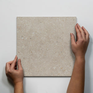 Frankie Vanilla Matte Porcelain Tile P3 300 x 300mm