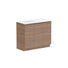 ADP Glacier Lite All Door Trio Vanity with Solid Surface Top
