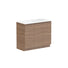 ADP Glacier Lite All Door Trio Vanity with Solid Surface Top