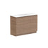 ADP Glacier Lite All Door Trio Vanity with Solid Surface Top