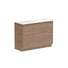 ADP Glacier Lite All Door Trio Vanity with Solid Surface Top