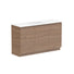 ADP Glacier Lite All Door Trio Vanity with Solid Surface Top