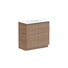 ADP Glacier Lite All Door Trio Vanity with Solid Surface Top