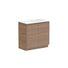 ADP Glacier Lite All Door Trio Vanity with Solid Surface Top