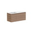 ADP Glacier Lite All Door Twin Vanity with Cast Marble Top