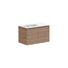 ADP Glacier Lite All Door Twin Vanity with Cast Marble Top