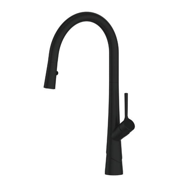 Greens Lustro II Pull-Down Sink Mixer Matte Black