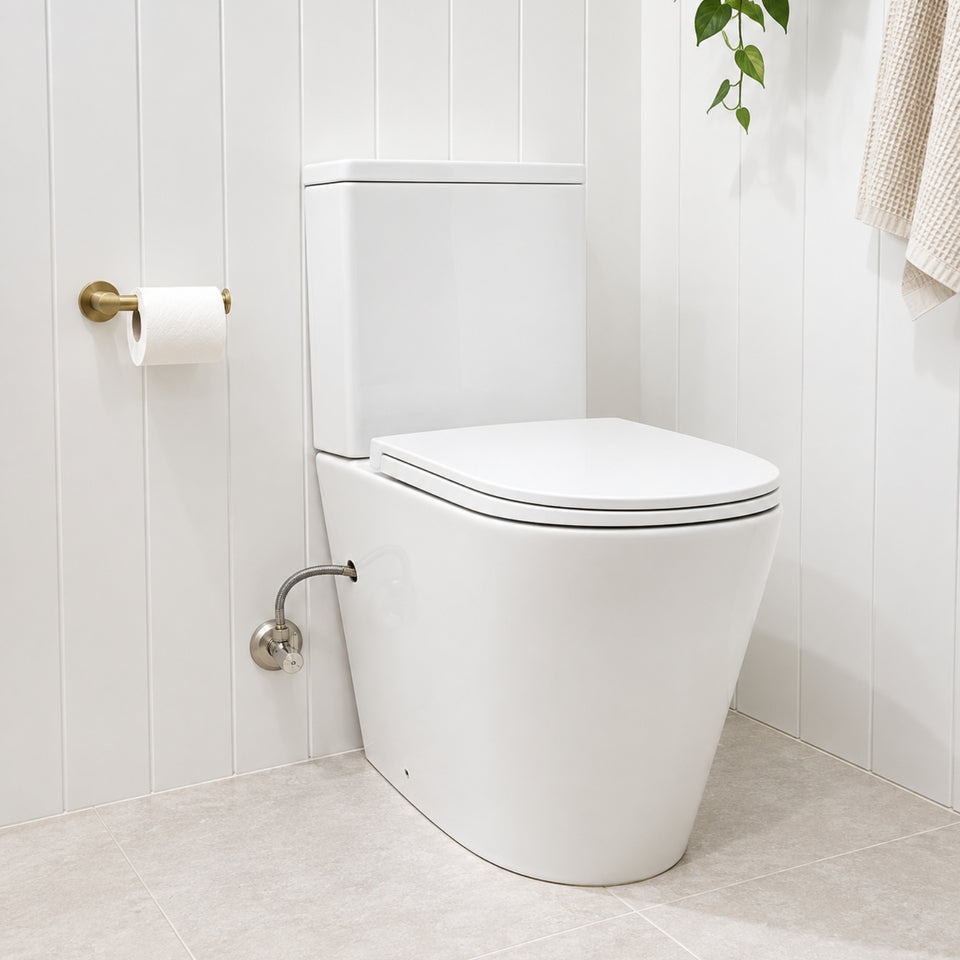 Indigo Cali Universal Rimless Toilet Suite