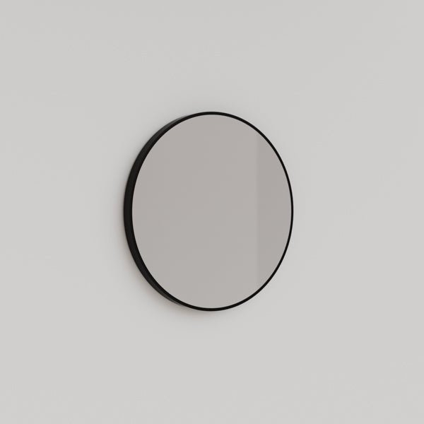 INGRM60-MB | Ingrain Round Matte Black Framed Mirror 600mm