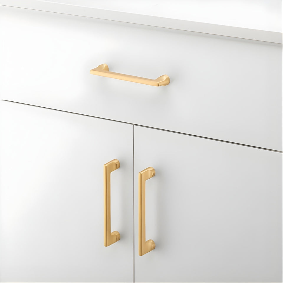 Iver Baltimore 128mm Cabinet Pull Handle Brushed Brass