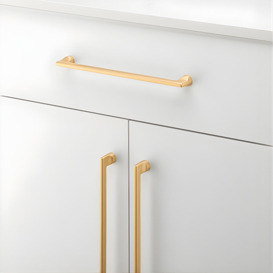 Iver Baltimore 256mm Cabinet Pull Handle Brushed Brass