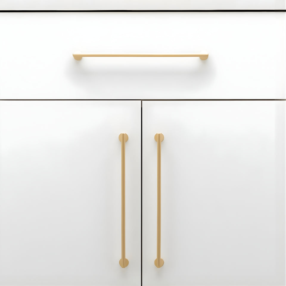 Iver Baltimore 256mm Cabinet Pull Handle Brushed Brass