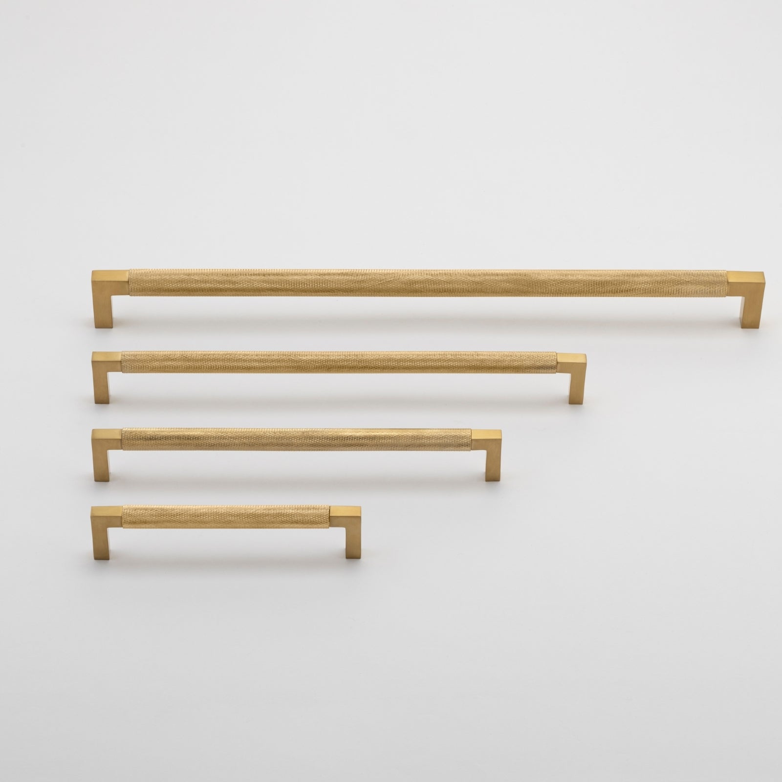 All Size Iver Brunswick 160mm Cabinet Pull Handle Brushed Gold PVD 22110 - The Blue Space