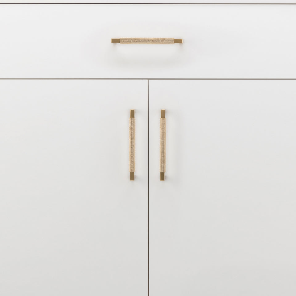 Iver Brunswick 160mm Cabinet Pull Handle Brushed Gold PVD