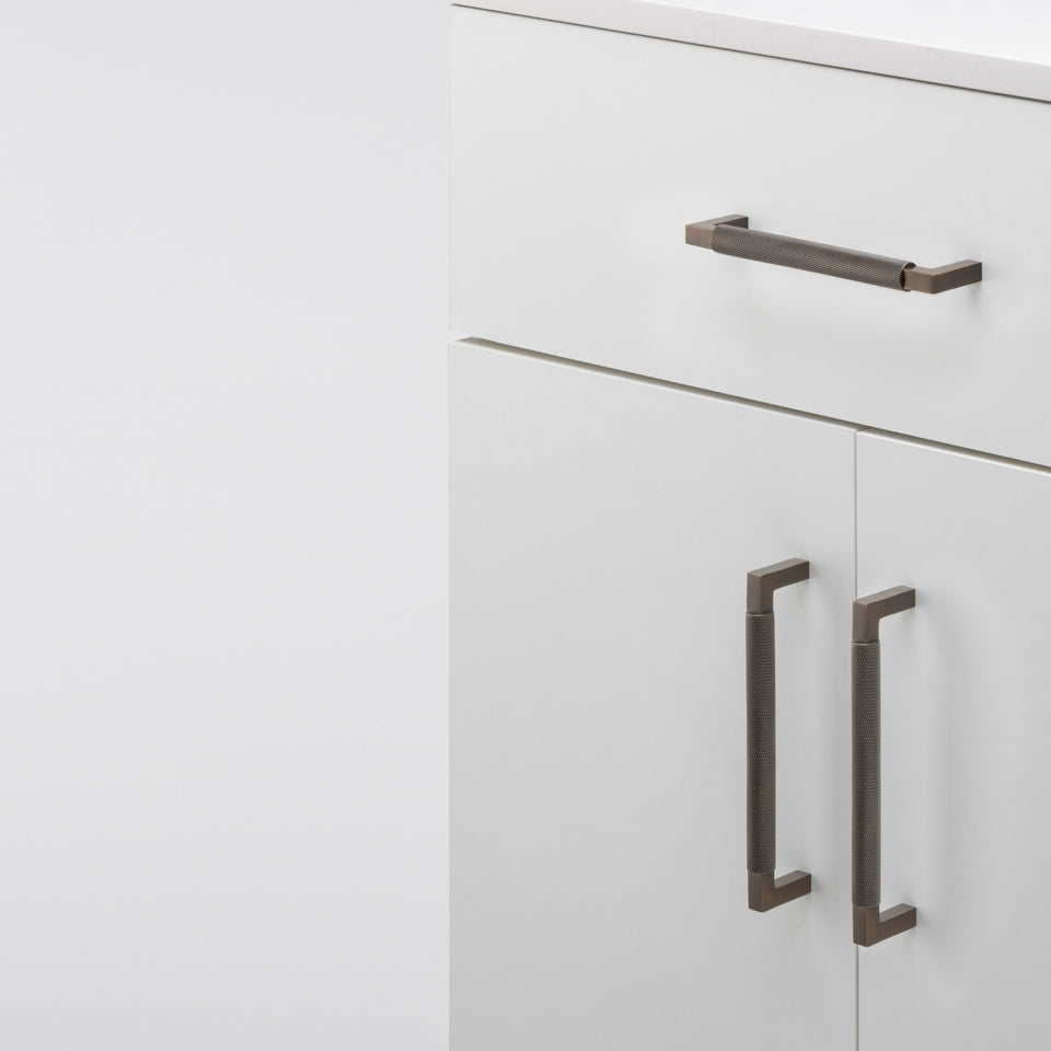 Iver Brunswick 160mm Cabinet Pull Handle Signature Brass