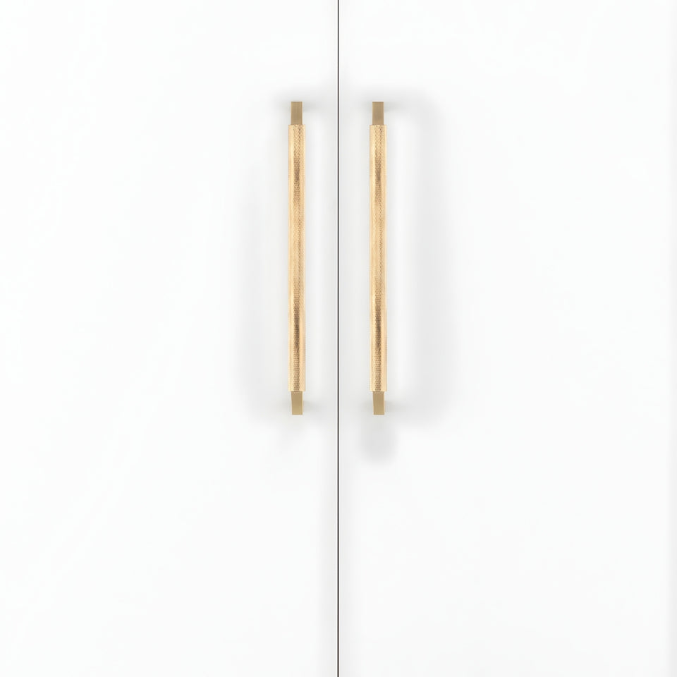 Iver Brunswick 256mm Cabinet Pull Handle Brushed Gold PVD