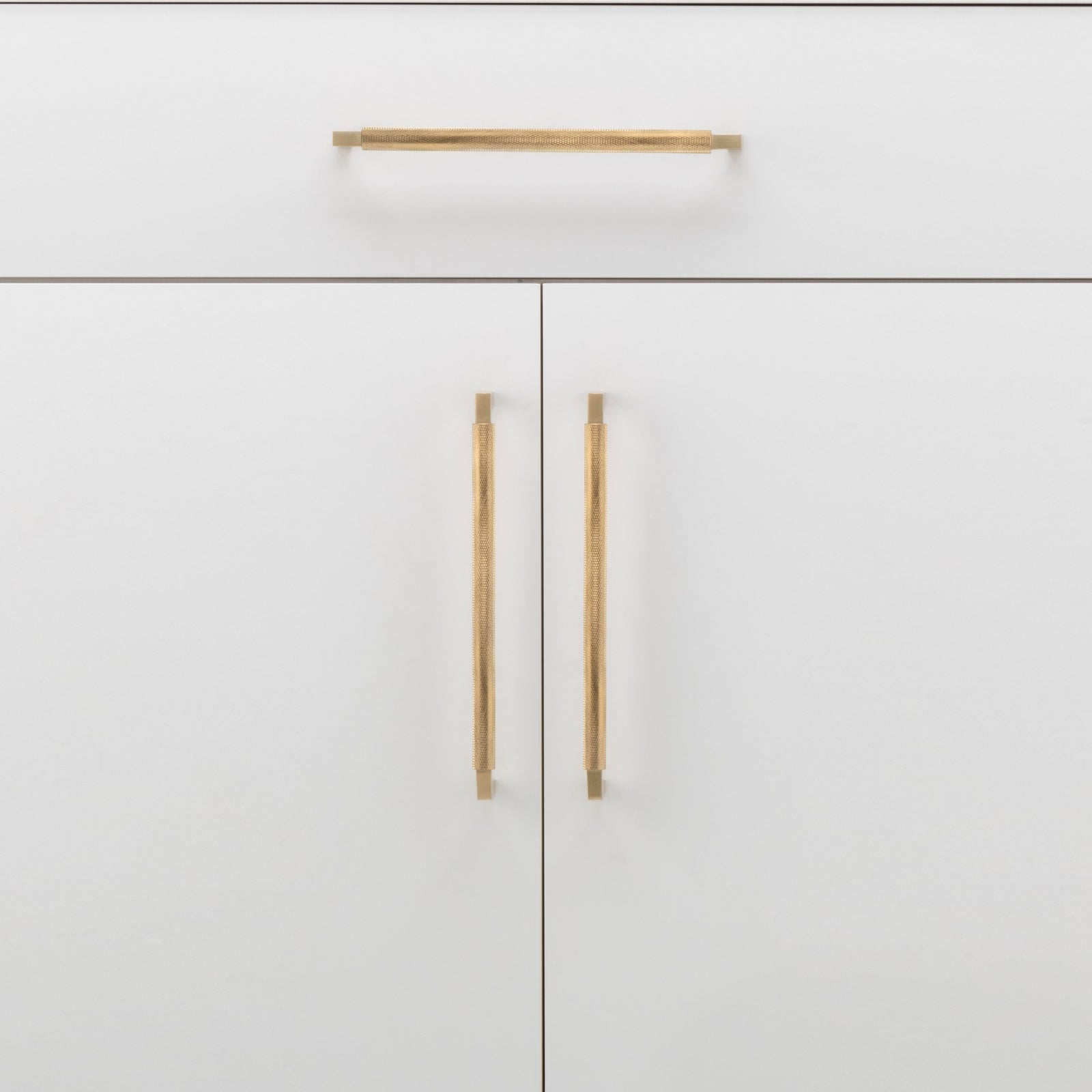 Lifestyle 3 Iver Brunswick 256mm Cabinet Pull Handle Brushed Gold PVD 22120 - The Blue Space