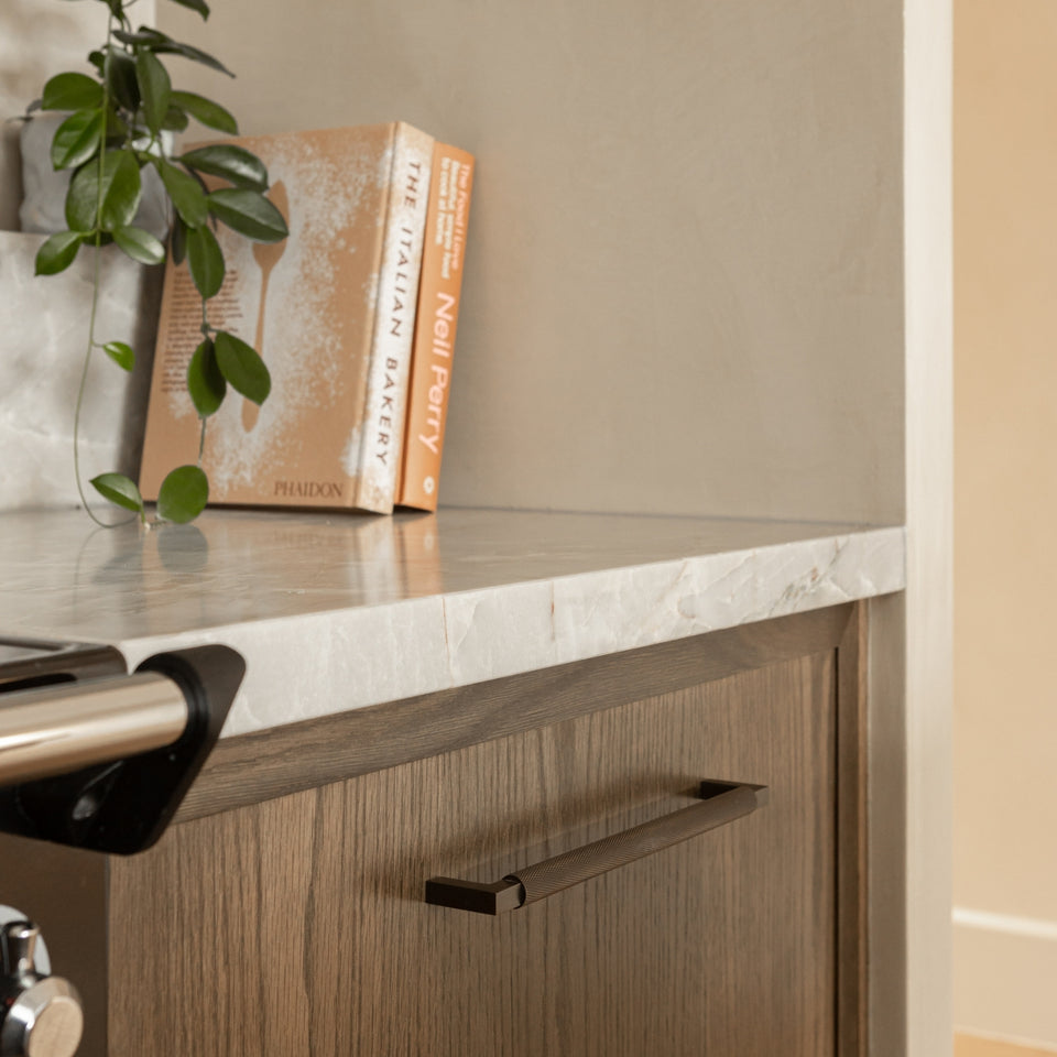 Iver Brunswick 256mm Cabinet Pull Handle Signature Brass