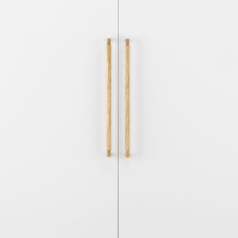 Iver Brunswick 450mm Cabinet Pull Handle Brushed Gold PVD