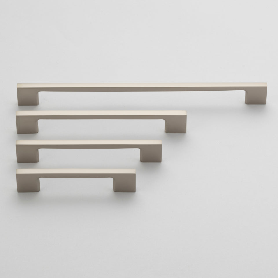 Iver Cali 256mm Cabinet Pull Handle Satin Nickel