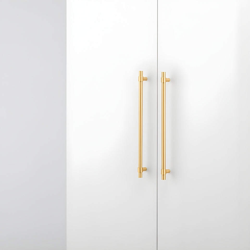 Iver Helsinki 256mm Cabinet Pull Handle Brushed Brass