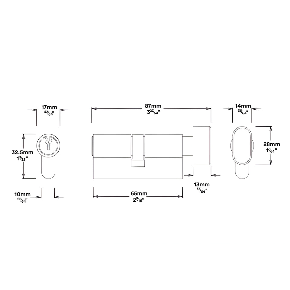 Iver Helsinki Lever Oval Backplate Entrance Kit with High Security Lock Satin Nickel
