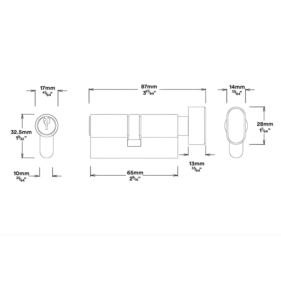 Iver Helsinki Lever Rectangular Backplate Entrance Kit with High Security Lock Signature Brass