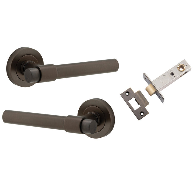 Iver Helsinki Lever Round Rose Passage Kit Signature Brass  20621KPASS60 - The Blue Space