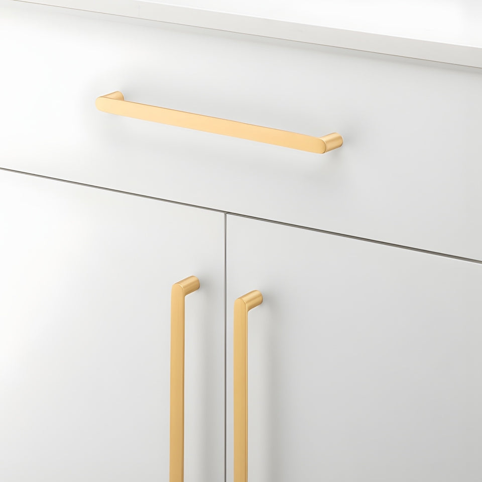 Iver Osaka 256mm Cabinet Pull Handle Brushed Brass
