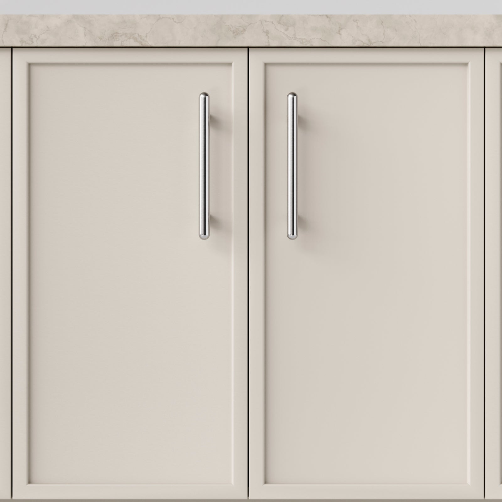 Hero Iver Puerto 160mm Cabinet Pull Handle Polished Chrome 24044 - The Blue Space