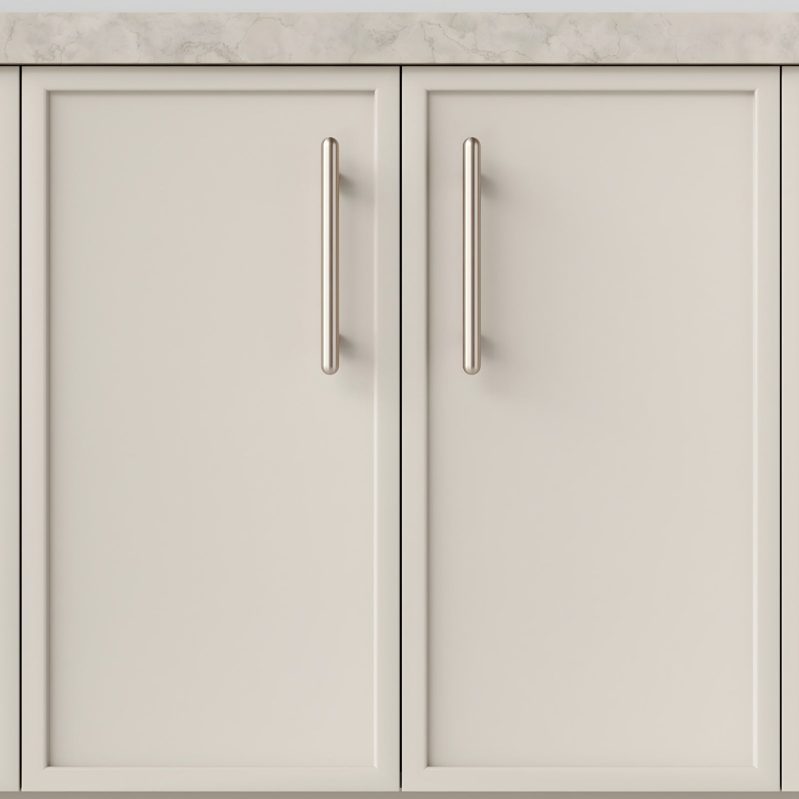 Hero Iver Puerto 160mm Cabinet Pull Handle Satin Nickel 24045 - The Blue Space