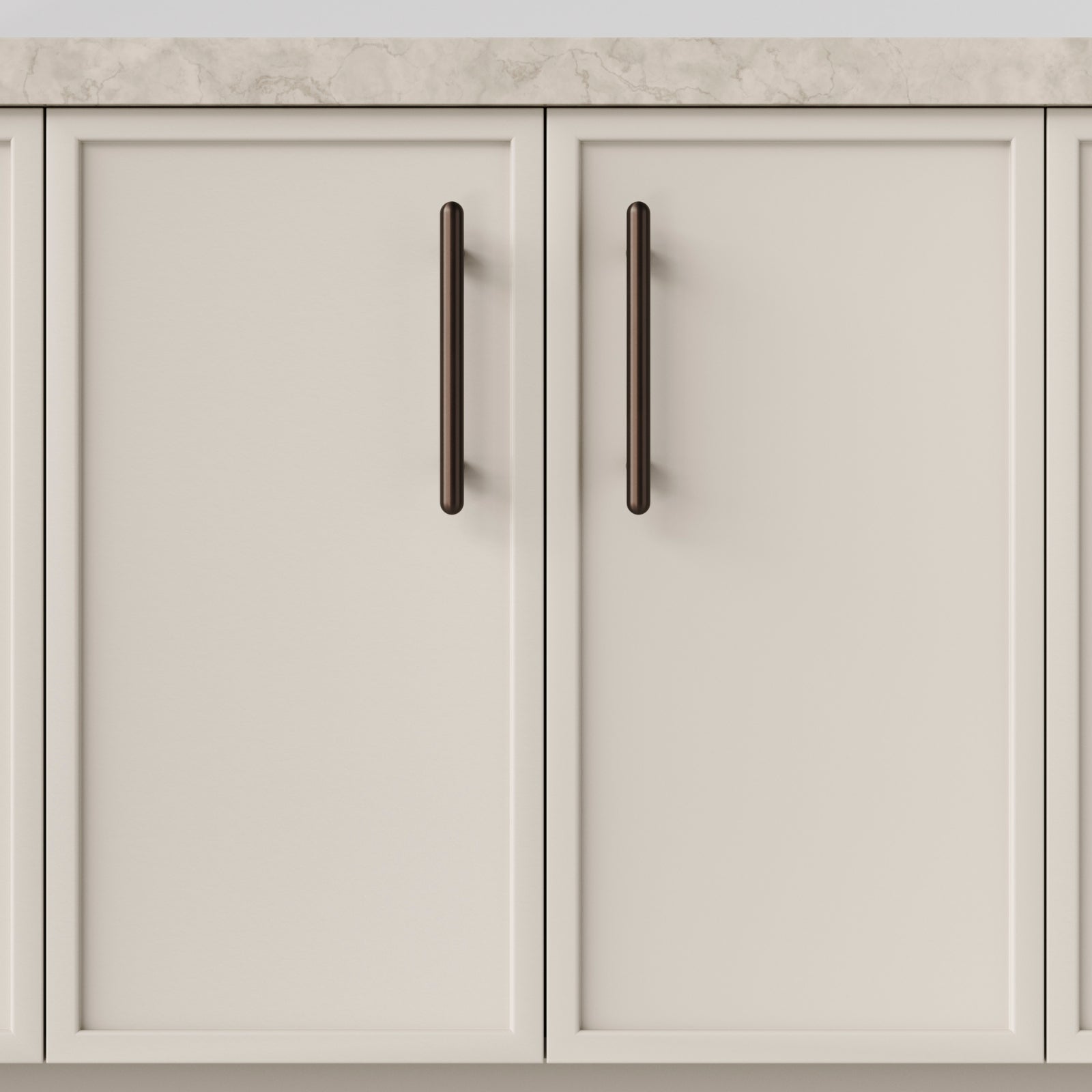 Hero Iver Puerto 160mm Cabinet Pull Handle Signature Brass 24042 - The Blue Space