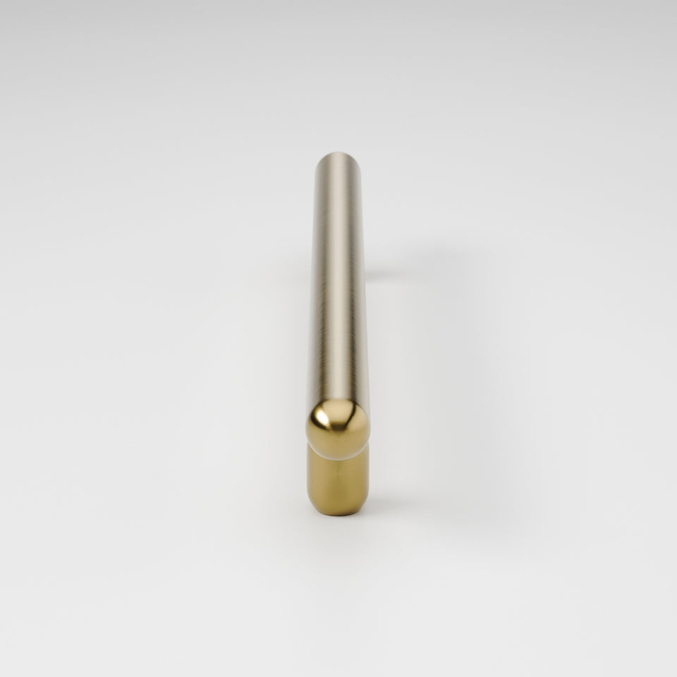 Iver Puerto 256mm Cabinet Pull Handle Brushed Gold PVD