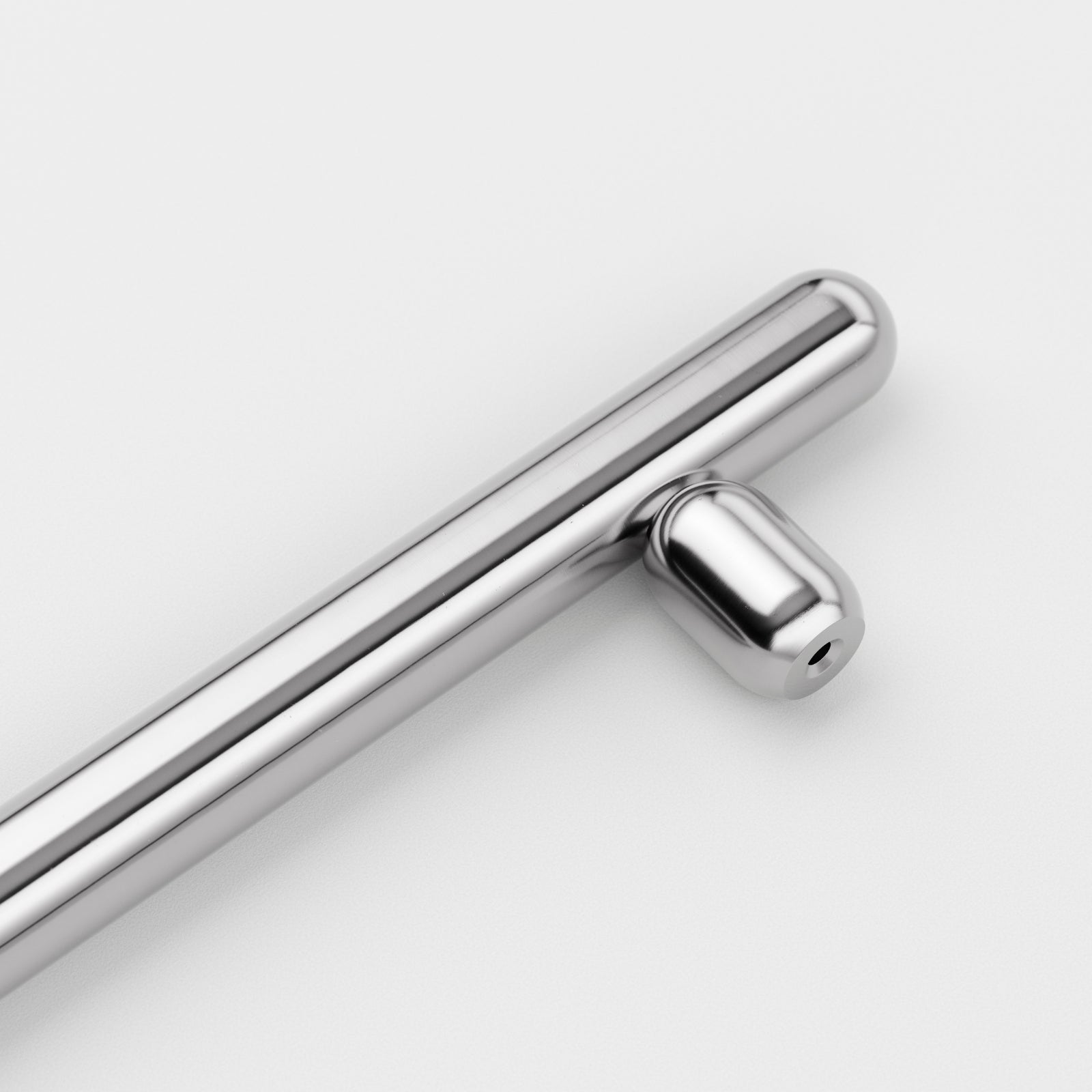 Detail2 Iver Puerto 256mm Cabinet Pull Handle Polished Chrome 24054 - The Blue Space