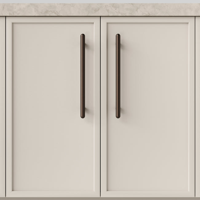 Hero Iver Puerto 256mm Cabinet Pull Handle Signature Brass 24052 - The Blue Space
